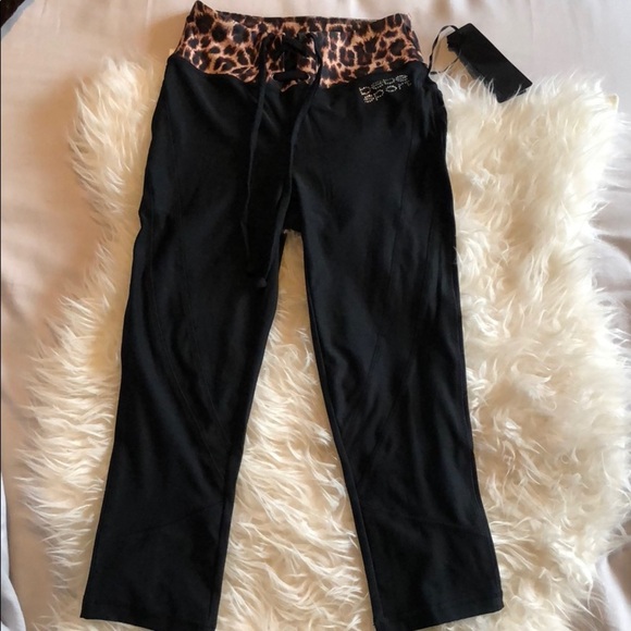 Bebe Sports Workout Capris - Picture 3 of 7
